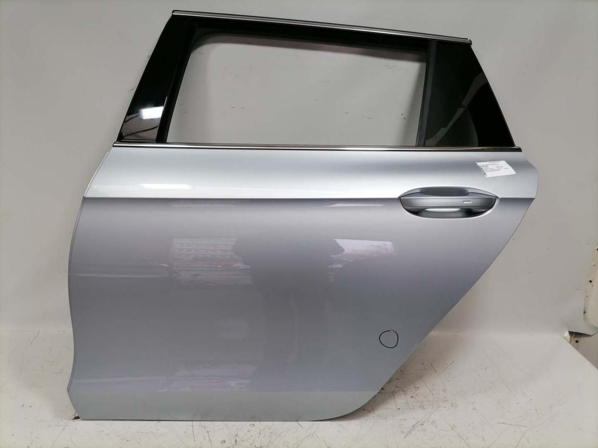 VW Passat B9 original Tür hinten links Kombi Variant LM7P Oyster Silver Rohbau Bj.2024